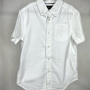 Polo by Ralph Lauren White Button Down Shirt Short Sleeve - EUC sz 6